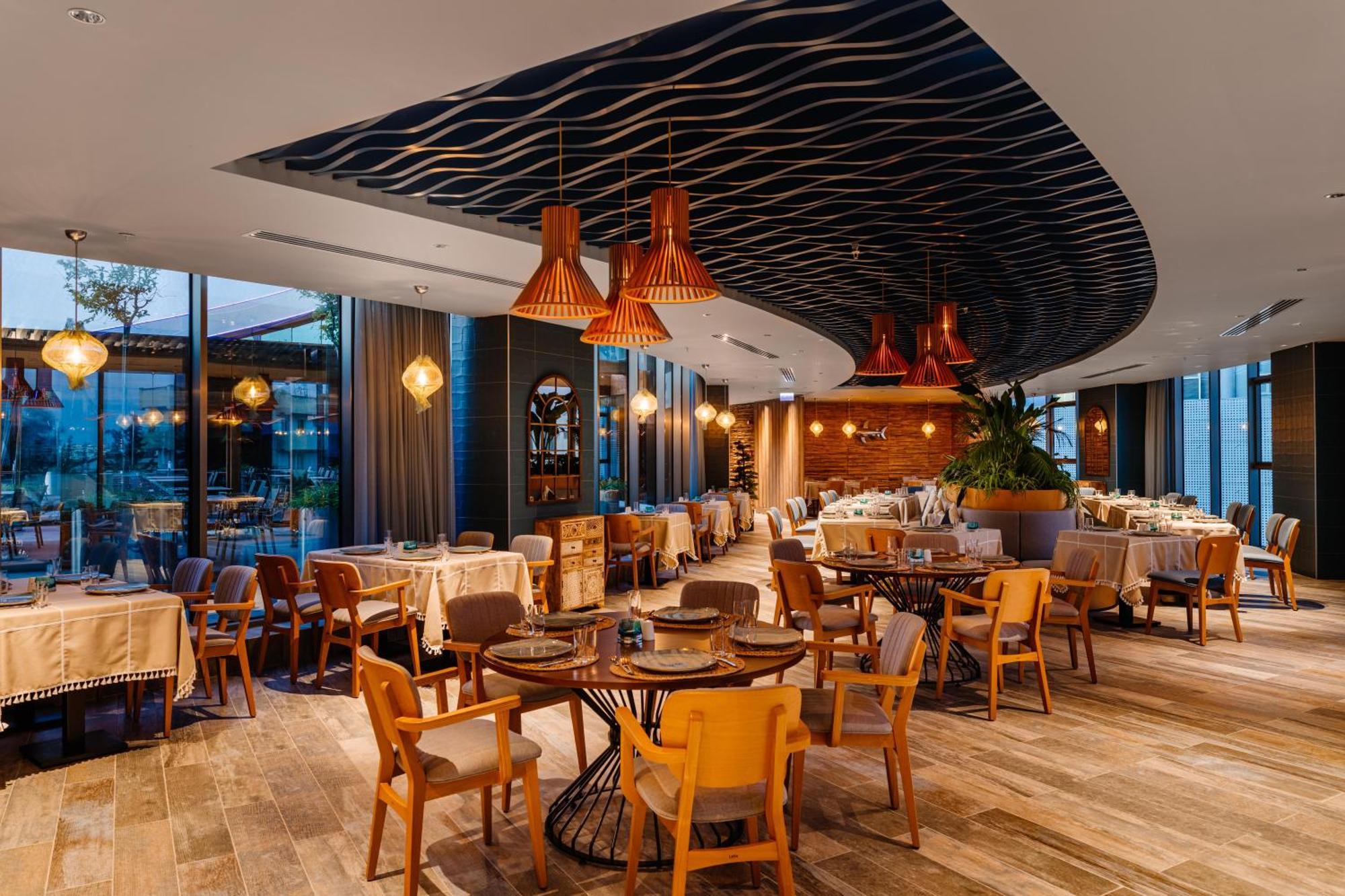 Concorde Tower Casino&Convention&Spa Nikosia Exterior foto Restaurant